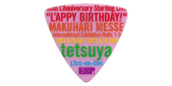 ESP / PA-LT10-LAPPY BIRTHDAY Pink Bass Pick画像2
