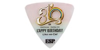 ESP / PA-LT10-LAPPY BIRTHDAY White Bass Pick