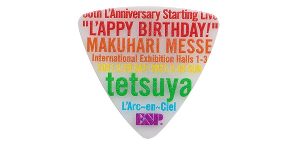 ESP / PA-LT10-LAPPY BIRTHDAY White Bass Pick画像2