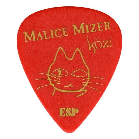 ESP/MALICE MIZER 25th Anniversary Limited Pick Kozi Model Red