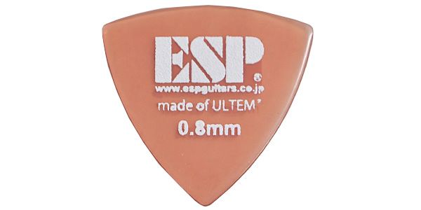 ESP ( イーエスピー ) / AntiSlipLOGO Triangle Medium　ギターピック/BK