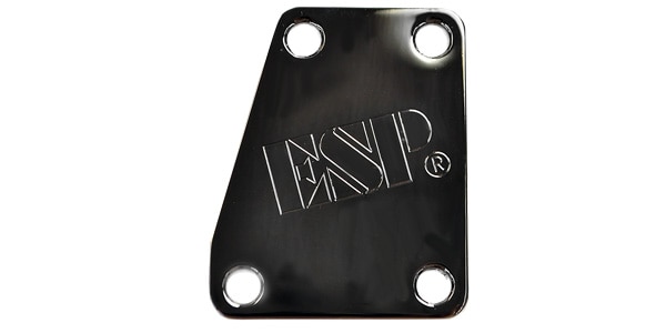 ESP / NECK SET PLATE スターカットタイプ Black Nickel