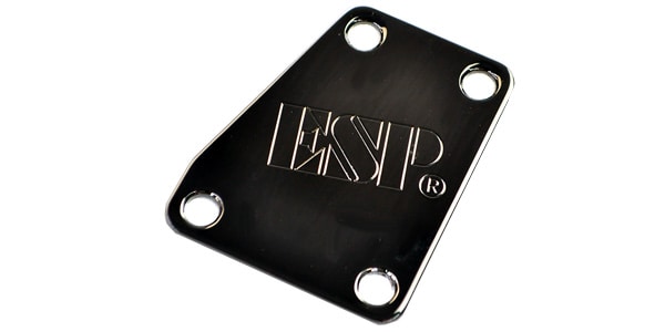 ESP / NECK SET PLATE スターカットタイプ Black Nickel画像2