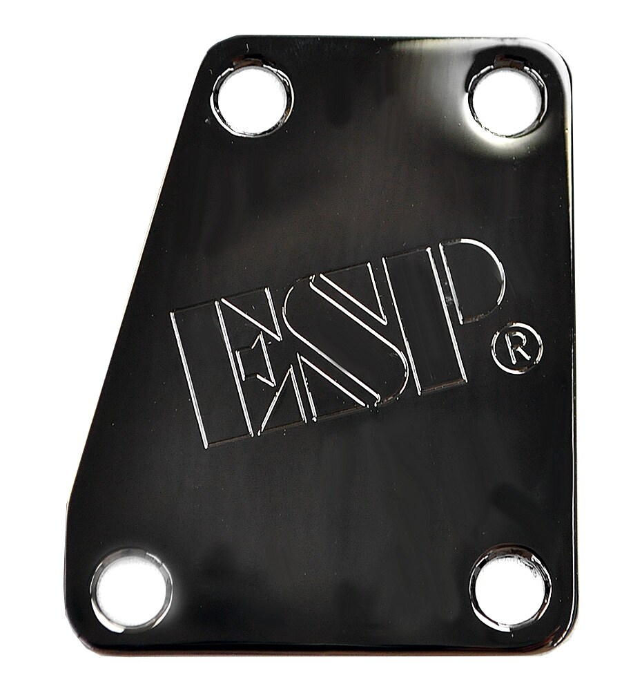 ESP/NECK SET PLATE スターカットタイプ Black Nickel