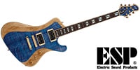 ESP STREAM-GT Custom FM Blue