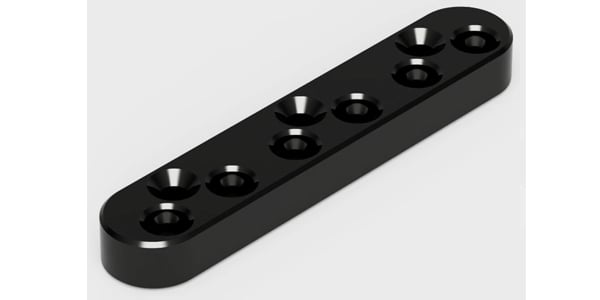 ESP / String Back Plate 6 Black
