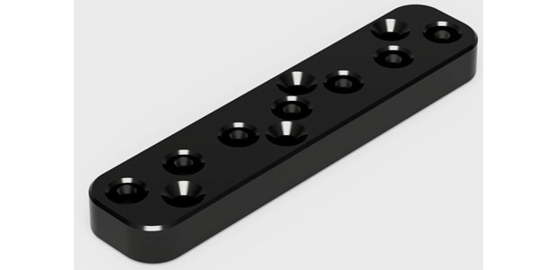 ESP / String Back Plate 7 Black