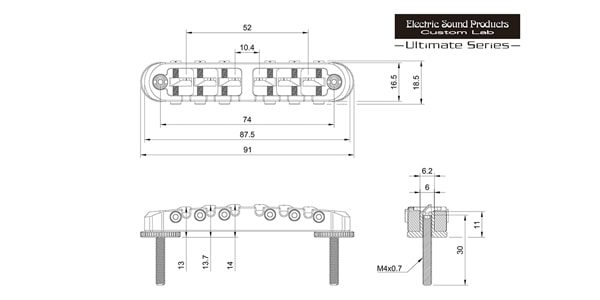 ESP / TM20 Aluminum -Define- No.8 Red画像4