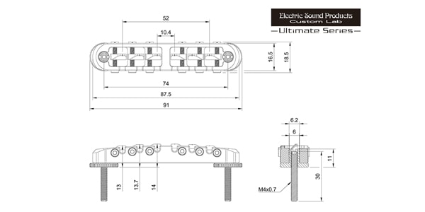 ESP / TM20 Brass -Define- Black画像4