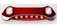 ESP TP20 Aluminum -Horizontal- No.8 Red