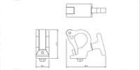 EV TCA-1 トラスクランプブラケット