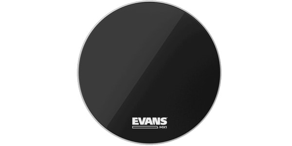 EVANS / BD20MX1B　MX1 Black マーチングバスヘッド 20インチ