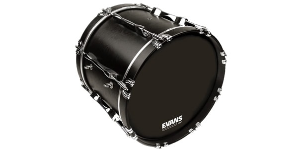 EVANS / BD24MX1B　MX1 Black マーチングバスヘッド 24インチ画像2