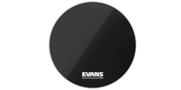 EVANS / BD28MX1B　MX1 Black マーチングバスヘッド 28インチ