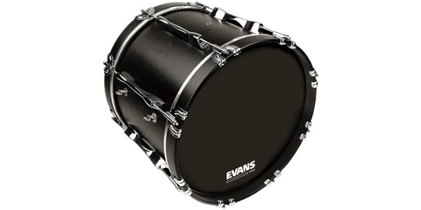 EVANS / BD28MX1B　MX1 Black マーチングバスヘッド 28インチ画像2