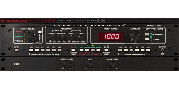 EVENTIDE / H949 Harmonizer　プラグイン　メール納品