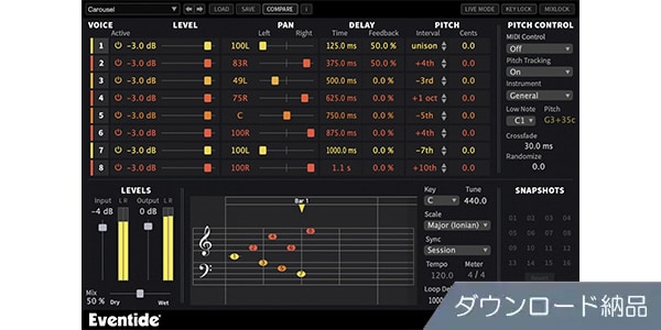 EVENTIDE ( イーブンタイド )  / Octavox ダウンロード納品