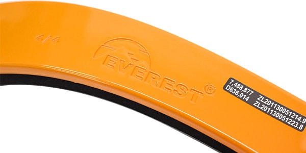 Everest ( エベレスト )  / バイオリン肩当て ES-4 オレンジ 4/4画像3