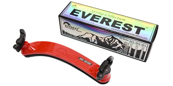 Everest ( エベレスト )  / バイオリン肩当て ES-4 レッド 4/4画像6