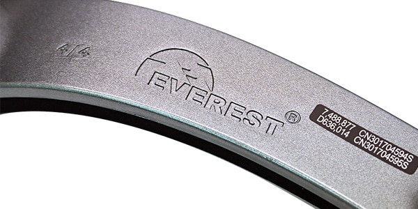 Everest ( エベレスト )  / バイオリン肩当て エベレストカラー チタニウムシルバー 4/4画像3