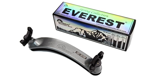 Everest ( エベレスト )  / バイオリン肩当て エベレストカラー チタニウムシルバー 4/4画像6