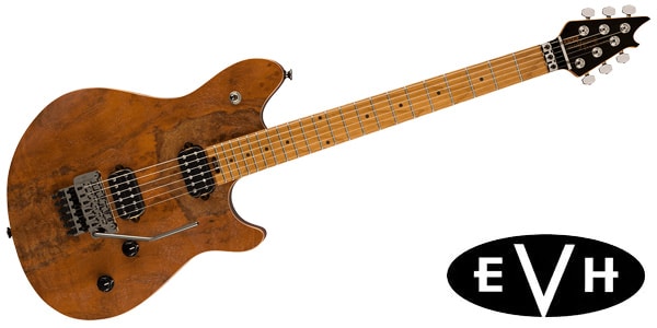 EVH / Wolfgang WG Standard Exotic Black Walnut, Baked Maple Finger