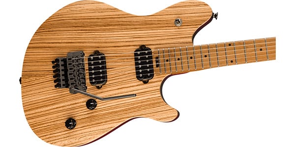 EVH / Wolfgang WG Standard Exotic Zebrawood, Baked Maple Fingerboa画像4