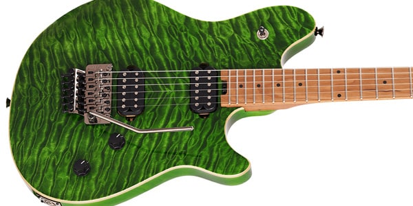 EVH / Wolfgang WG Standard QM Transparent Green画像5