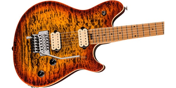 EVH / Wolfgang Special QM, Baked Maple FB, Tiger Eye Glow画像4