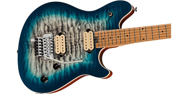 EVH / Wolfgang Special QM, Baked Maple Fingerboard, Indigo Burst画像4