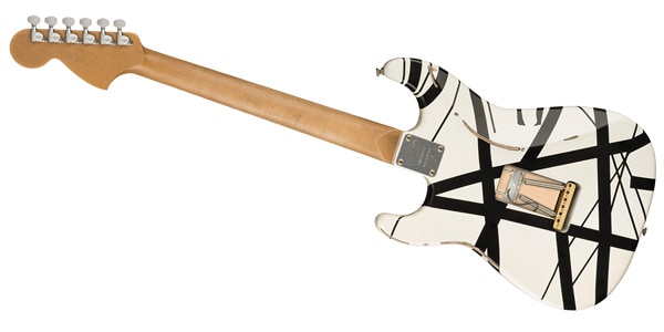 EVH / Striped Series 78 Eruption White Black Stripes Relic画像2