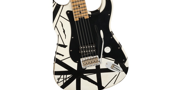 EVH / Striped Series 78 Eruption White Black Stripes Relic画像3