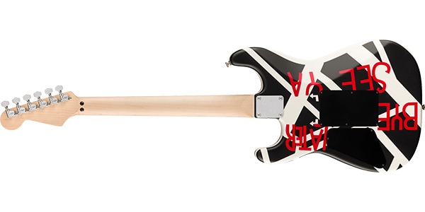 EVH / EVH Striped Series Circles White and Black画像2