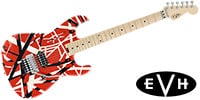 EVH EVH Striped Red with Black Stripes