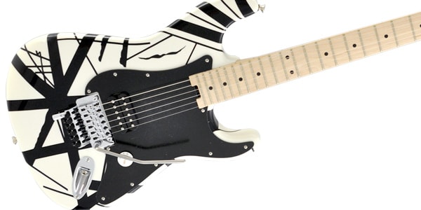 EVH / EVH Striped White with Black Stripes画像2