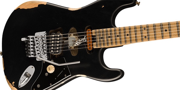 EVH / EVH Frankenstein Relic Series Maple FB Black画像4