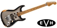 EVH / EVH Ltd Frankenstein Relic Series, Maple FB, Silverburst