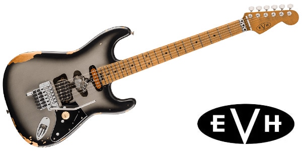 EVH ( イーブイエイチ )  / EVH Ltd Frankenstein Relic Series, Maple FB, Silverburst