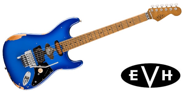 EVH ( イーブイエイチ )  / EVH Ltd Frankenstein Relic Series, Maple FB, Blueburst
