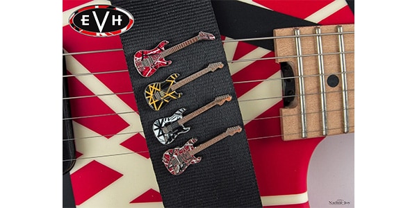 EVH ( イーブイエイチ )  / EVH Guitar Pins Black & Yellow “Bumblebee”画像3