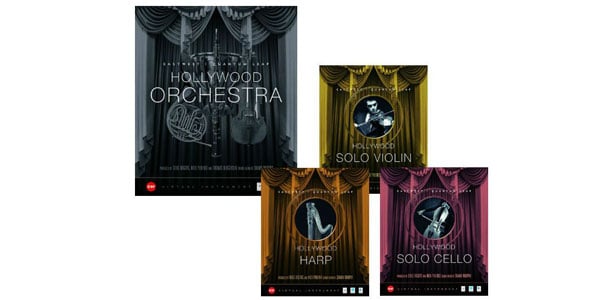 EAST WEST / HOLLYWOOD ORCHESTRA Gold + SOLO INSTRUMENTS