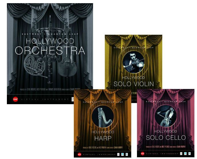 EAST WEST/HOLLYWOOD ORCHESTRA Gold + SOLO INSTRUMENTS