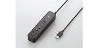 ELECOM / U3H-T706SBK　USBHUB3.0