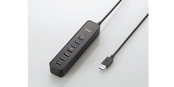 ELECOM ( エレコム )  / U3H-T706SBK　USBHUB3.0