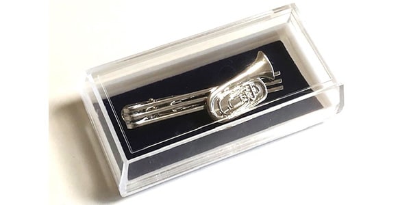 EXFORM / Marching tuba tie bar silver color画像2