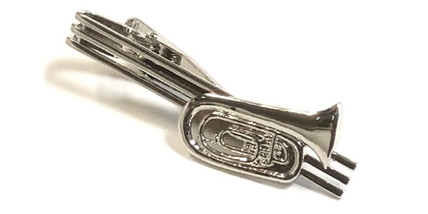 EXFORM / Marching tuba tie bar silver color画像4