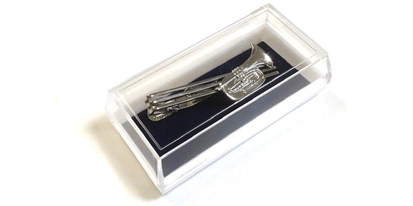 EXFORM / Marching Euphonium Tie Bar Silver Color