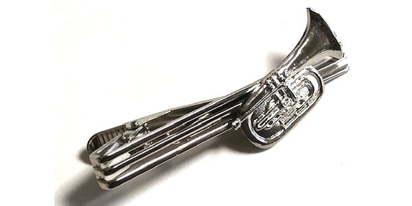 EXFORM / Marching Euphonium Tie Bar Silver Color画像3