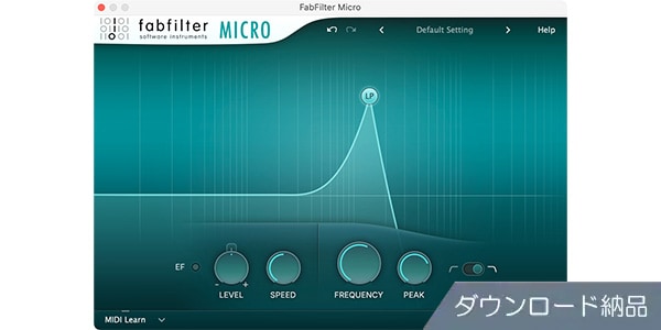 FabFilter ( ファブフィルター )  / Micro