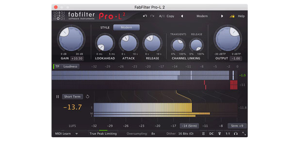 FabFilter / Pro-L2 Download Version画像2